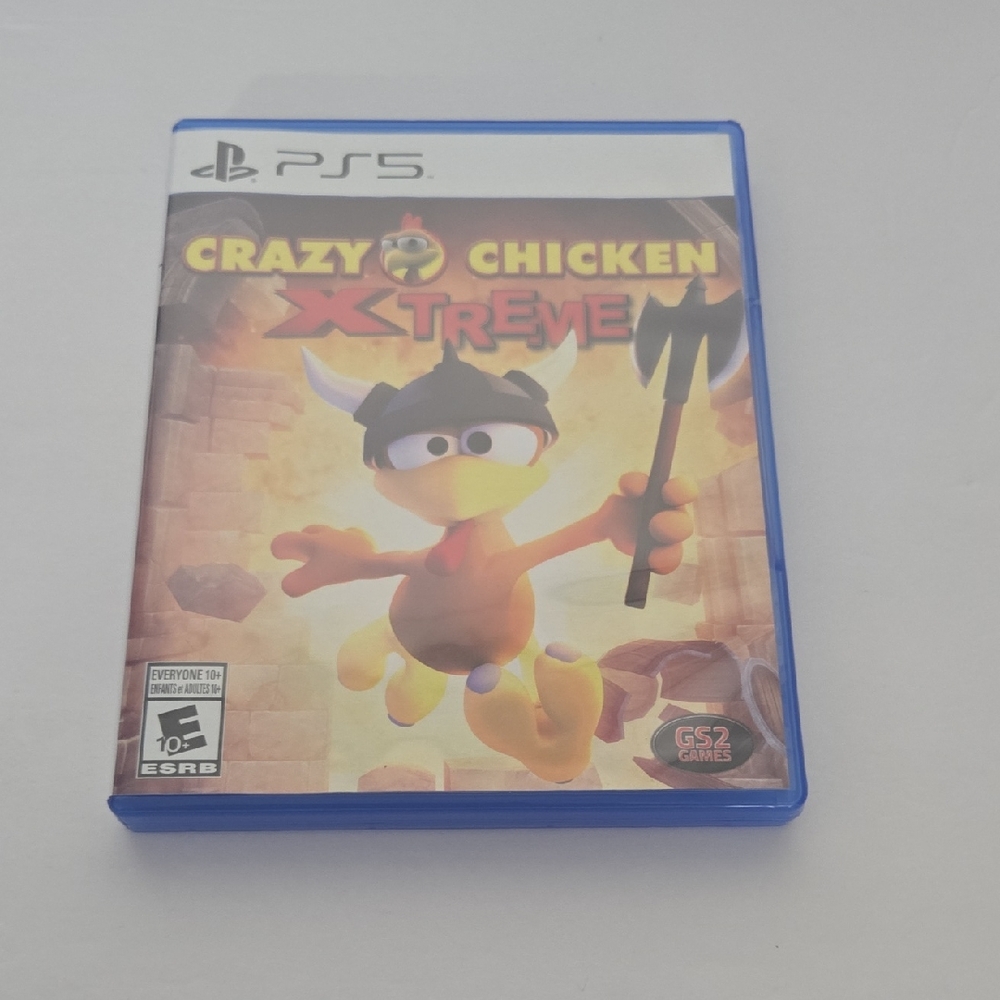 Crazy Chicken Xtreme for PS5 - Blue Case